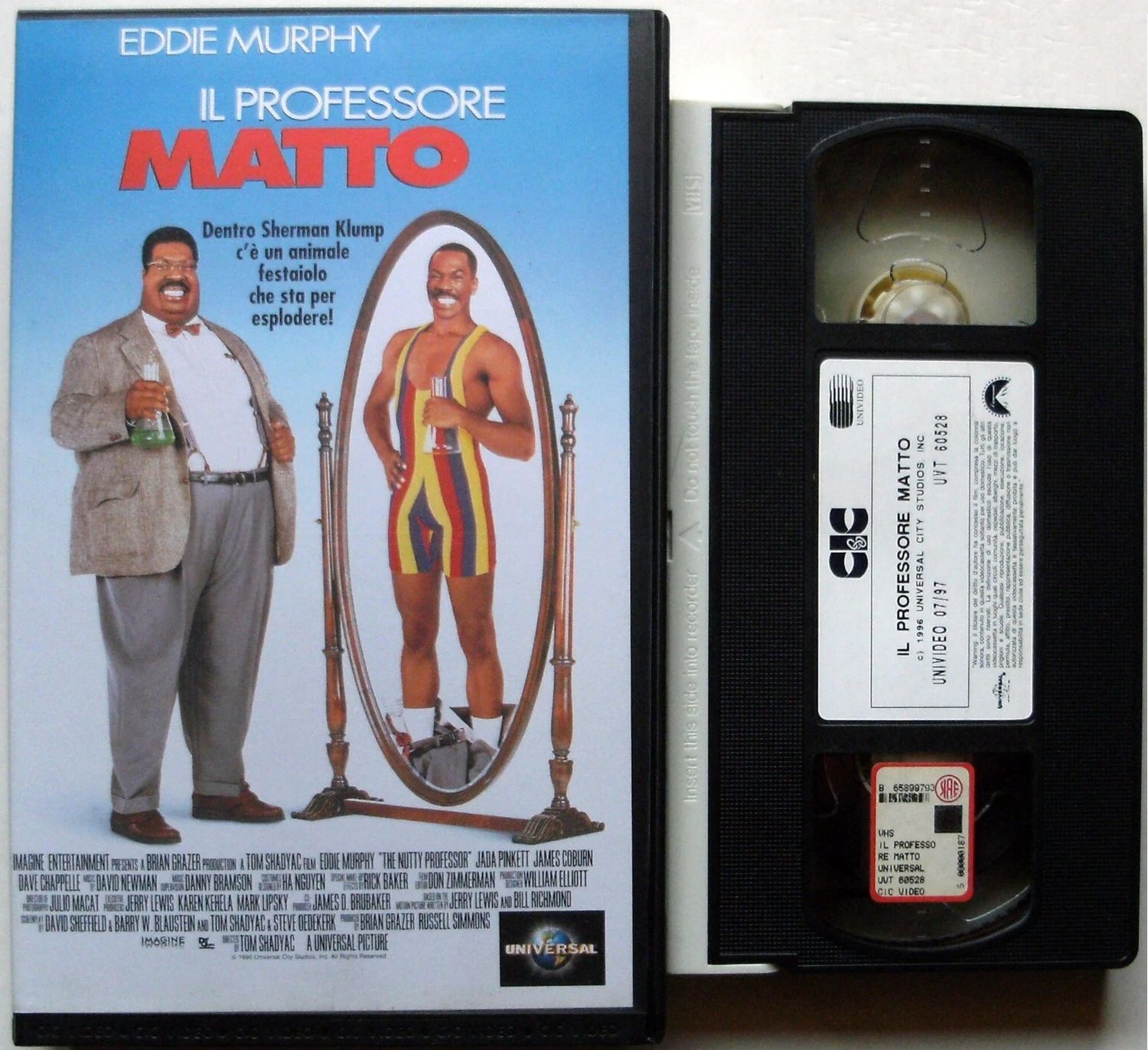 TeknoFilm - VHS – IL PROFESSORE MATTO di Tom Shadyac (1996) - CIC TeknoFilm - VHS – IL PROFESSORE MATTO di Tom Shadyac (1996) - CIC