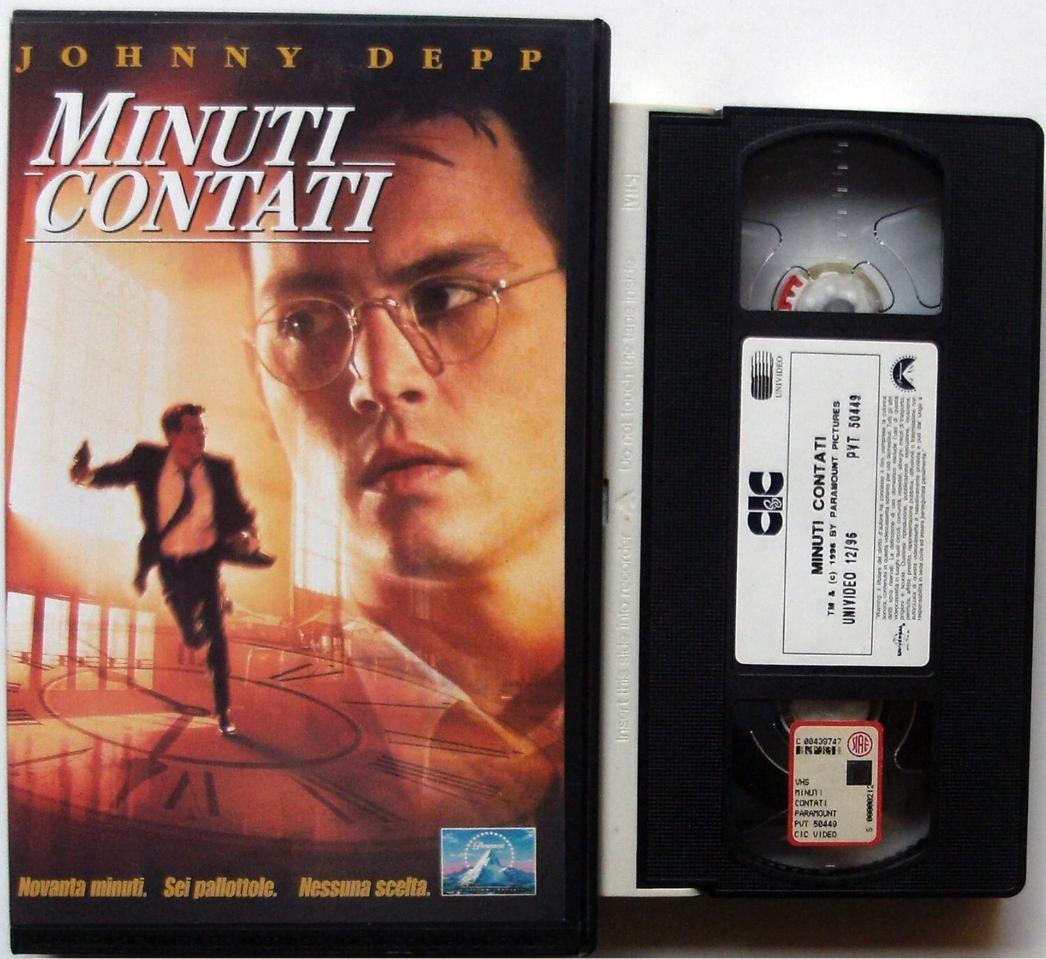 TeknoFilm - VHS – MINUTI CONTATI di John Badham (1995) - CIC TeknoFilm - VHS – MINUTI CONTATI di John Badham (1995) - CIC