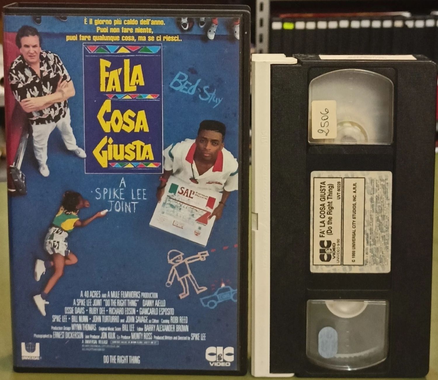 TeknoFilm - VHS – FA' LA COSA GIUSTA di Spike Lee (1989) - CIC TeknoFilm - VHS – FA' LA COSA GIUSTA di Spike Lee (1989) - CIC