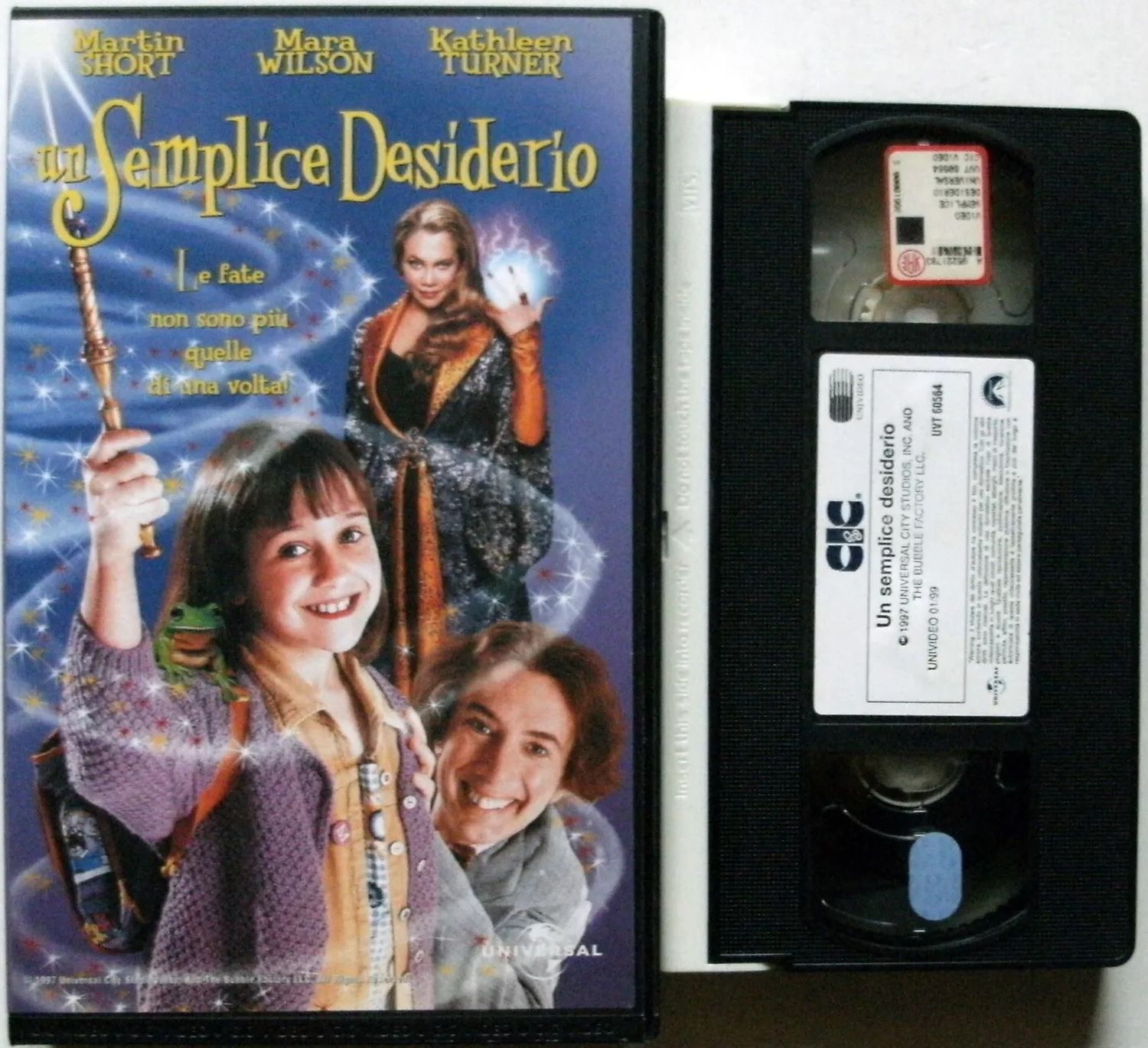 TeknoFilm - VHS – UN SEMPLICE DESIDERIO di Michael Ritchie (1997) - CIC TeknoFilm - VHS – UN SEMPLICE DESIDERIO di Michael Ritchie (1997) - CIC