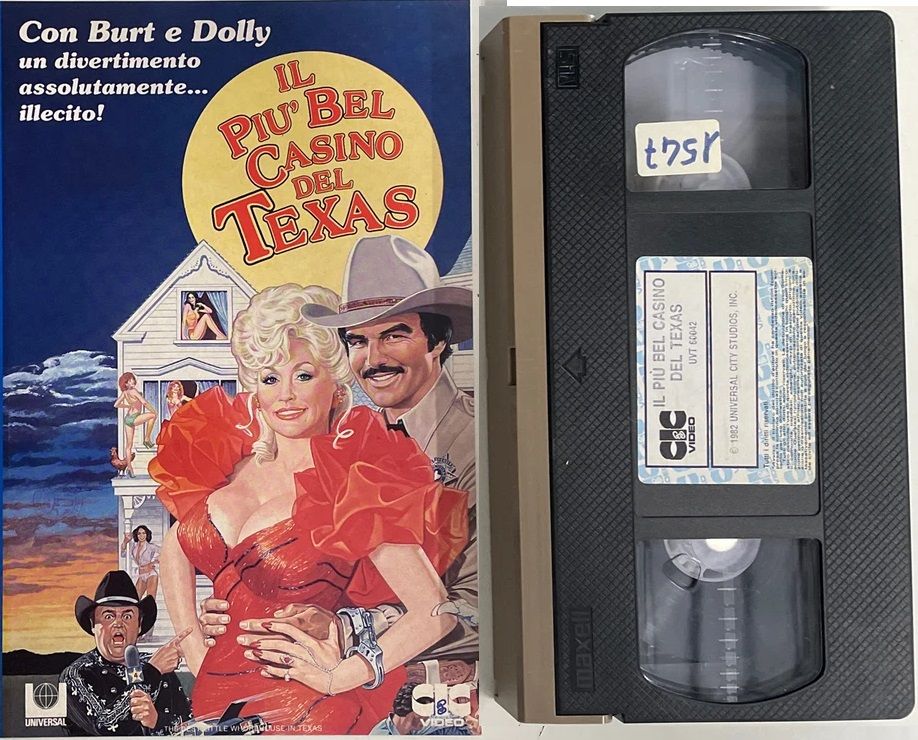 TeknoFilm - VHS – IL PIU' BEL CASINO' DEL TEXAS di Colin Higgins (1982) - CIC TeknoFilm - VHS – IL PIU' BEL CASINO' DEL TEXAS di Colin Higgins (1982) - CIC
