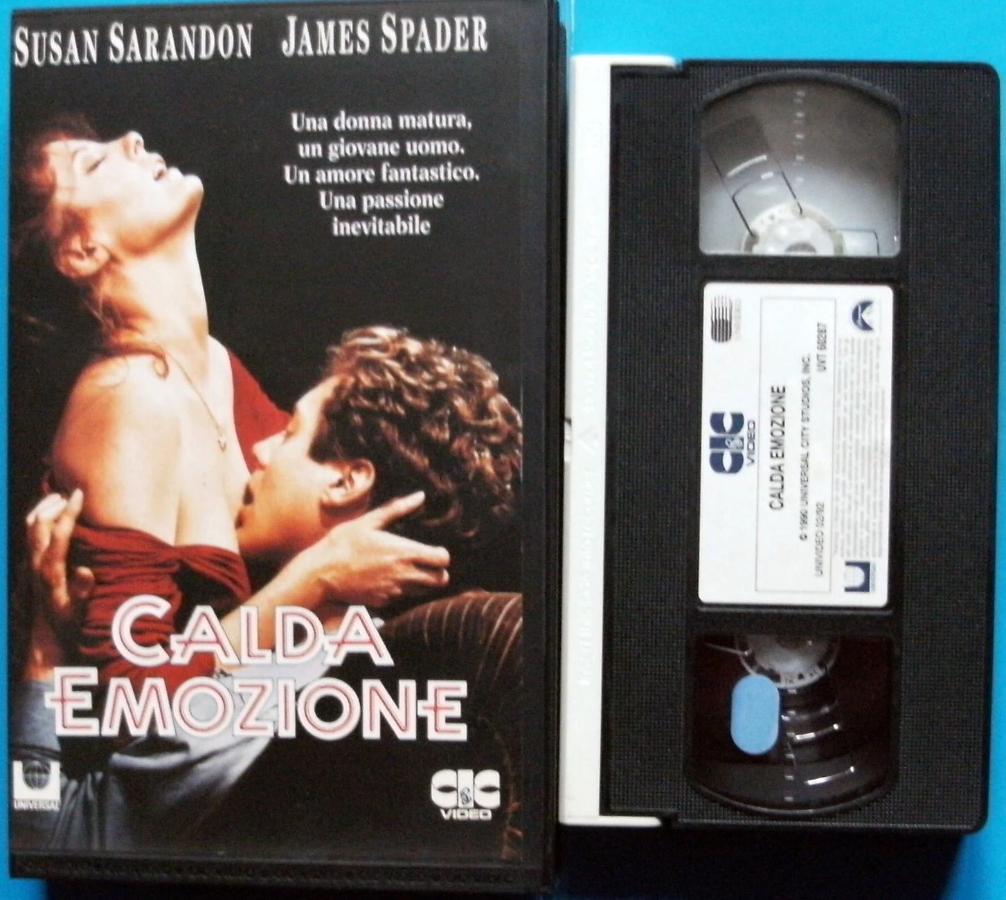 TeknoFilm - VHS – CALDA EMOZIONE di Luis Mandoki (1990) - CIC TeknoFilm - VHS – CALDA EMOZIONE di Luis Mandoki (1990) - CIC