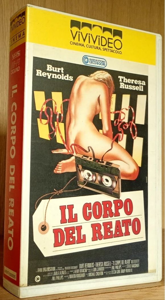 TeknoFilm - VHS – IL CORPO DEL REATO di Michael Crichton (1989) - VIVIVIDEO