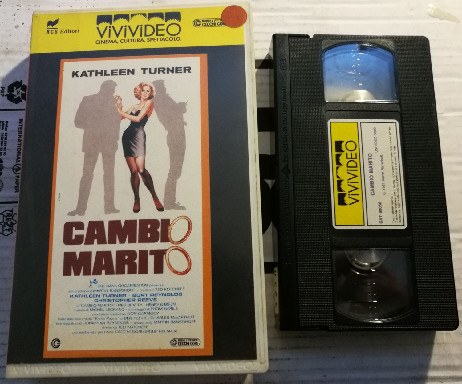 TeknoFilm - VHS – CAMBIO MARITO di Ted Kotcheff (1988) - VIVIVIDEO TeknoFilm - VHS – CAMBIO MARITO di Ted Kotcheff (1988) - VIVIVIDEO