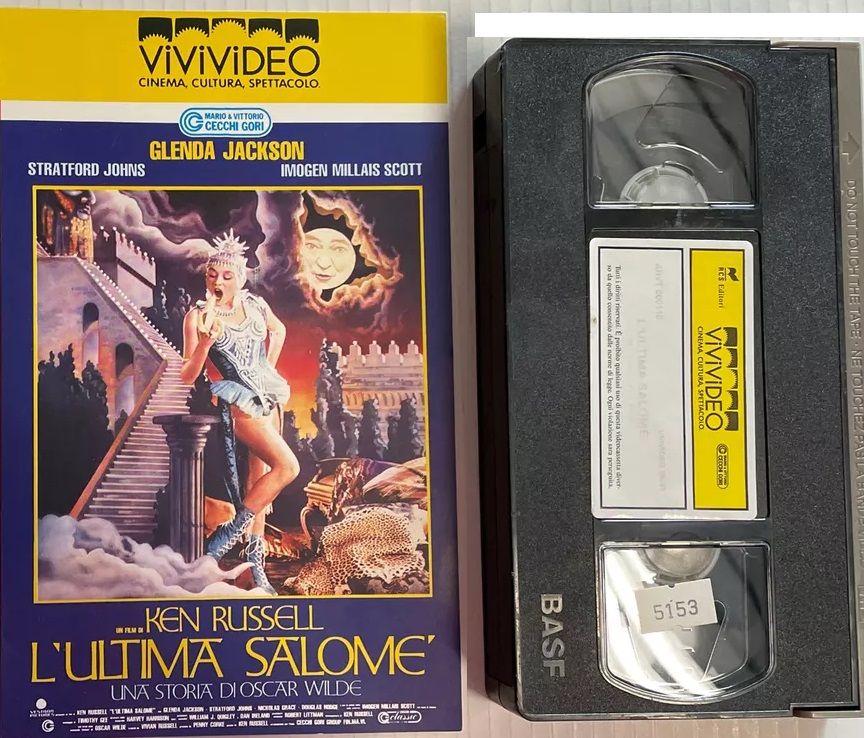 TeknoFilm - VHS – L'ULTIMA SALOME' di Ken Russell (1988) - VIVIVIDEO TeknoFilm - VHS – L'ULTIMA SALOME' di Ken Russell (1988) - VIVIVIDEO