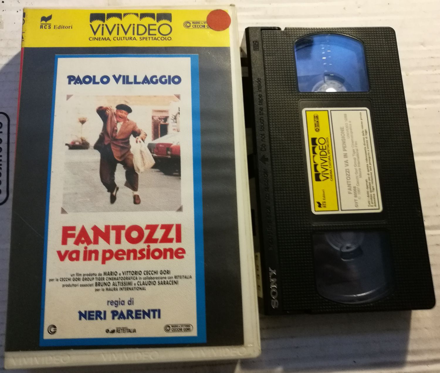 TeknoFilm - VHS – FANTOZZI VA IN PENSIONE di Neri Parenti (1988) - VIVIVIDEO TeknoFilm - VHS – FANTOZZI VA IN PENSIONE di Neri Parenti (1988) - VIVIVIDEO
