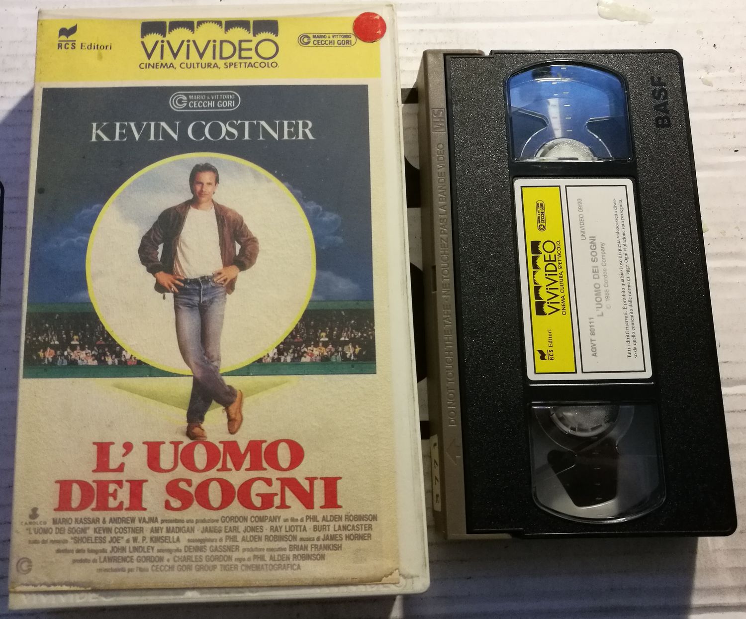 TeknoFilm - VHS – L'UOMO DEI SOGNI di Phil Alden Robinson (1989) - VIVIVIDEO TeknoFilm - VHS – L'UOMO DEI SOGNI di Phil Alden Robinson (1989) - VIVIVIDEO