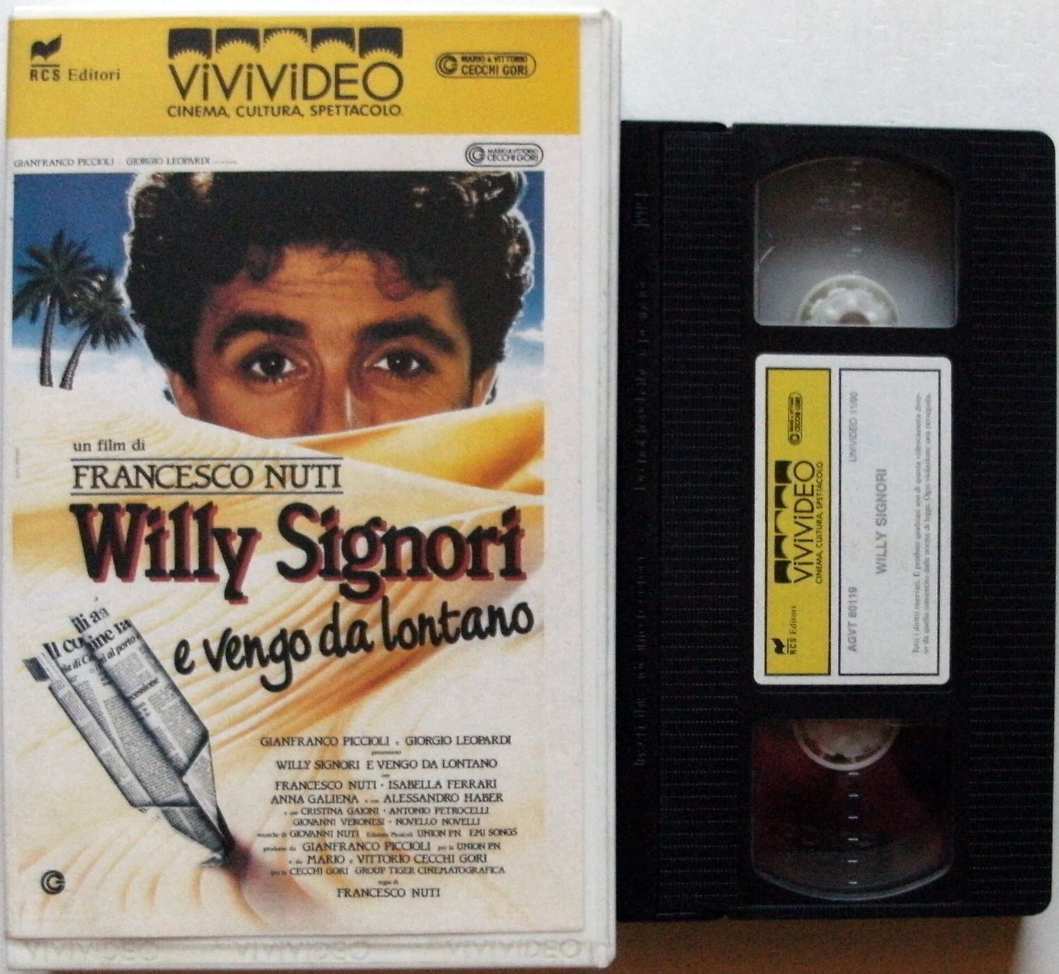 TeknoFilm - VHS – WILLY SIGNORI E VENGO DA LONTANO di Francesco Nuti (1989) - VIVIVIDEO