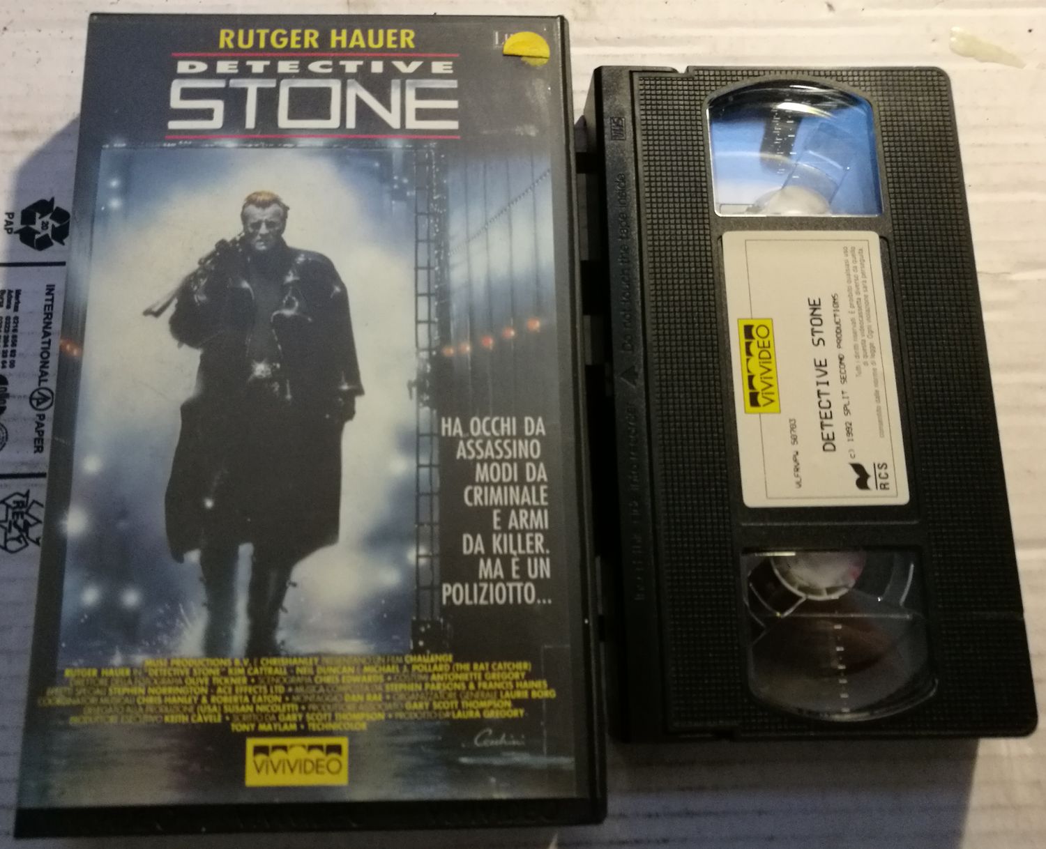 TeknoFilm - VHS – DETECTIVE STONE di Tony Maylam (1992) - VIVIVIDEO TeknoFilm - VHS – DETECTIVE STONE di Tony Maylam (1992) - VIVIVIDEO