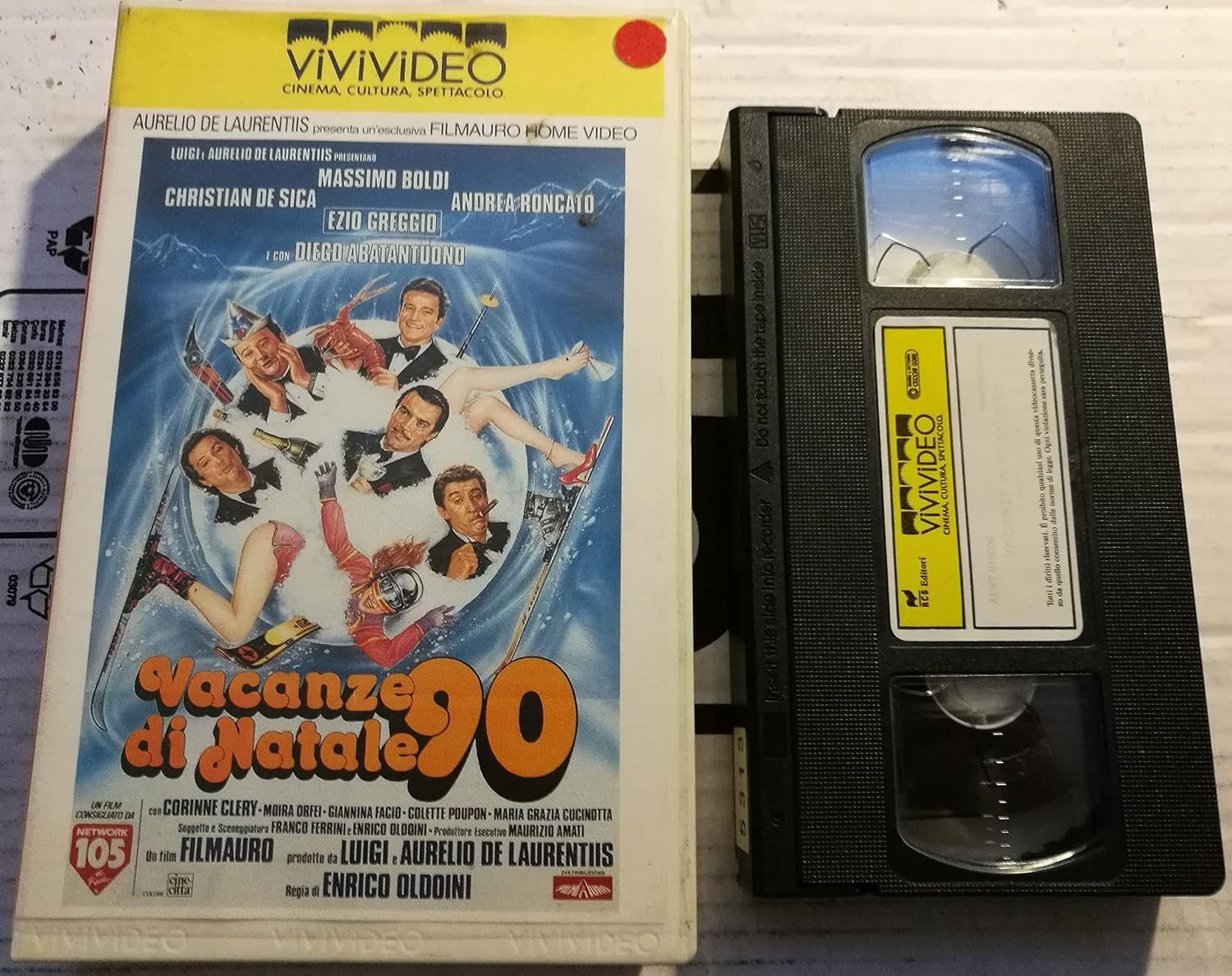 TeknoFilm - VHS – VACANZE DI NATALE 90 di Enrico Oldoini (1990) - VIVIVIDEO TeknoFilm - VHS – VACANZE DI NATALE 90 di Enrico Oldoini (1990) - VIVIVIDEO