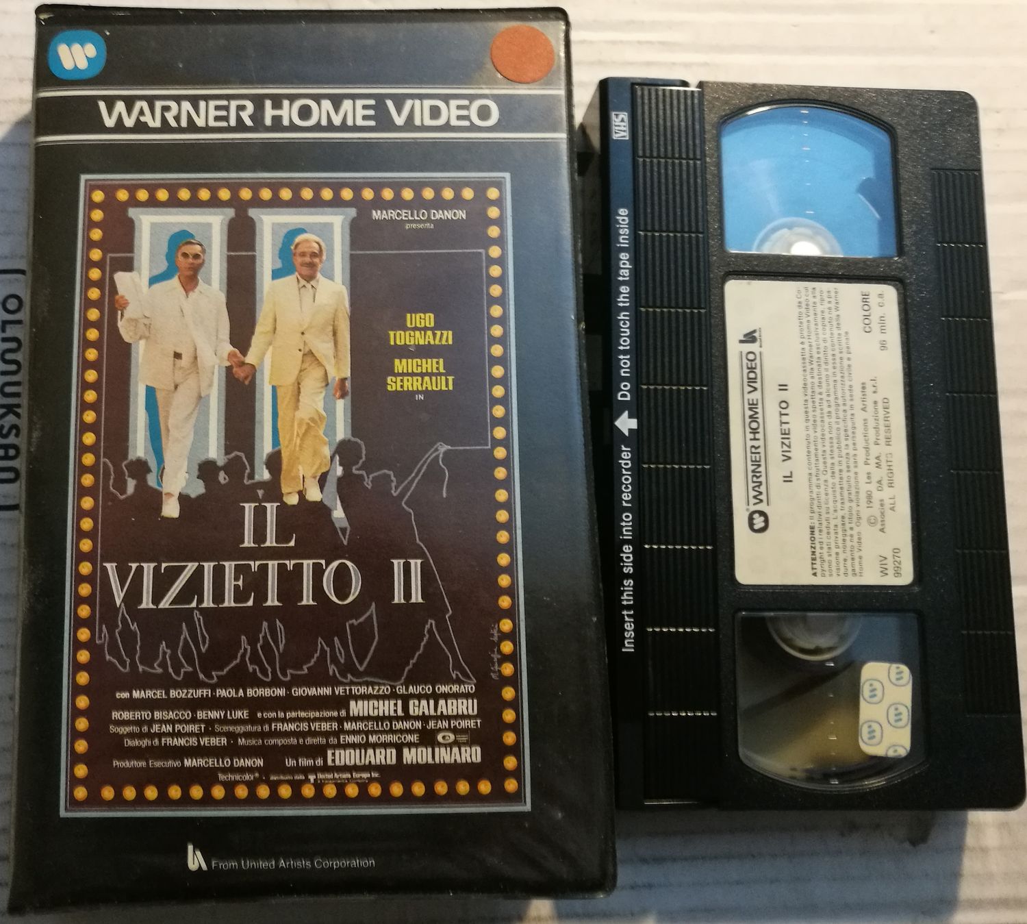 TeknoFilm - VHS - IL VIZIETTO II di Edouard Molinaro (1980) - WARNER BROS TeknoFilm - VHS - IL VIZIETTO II di Edouard Molinaro (1980) - WARNER BROS