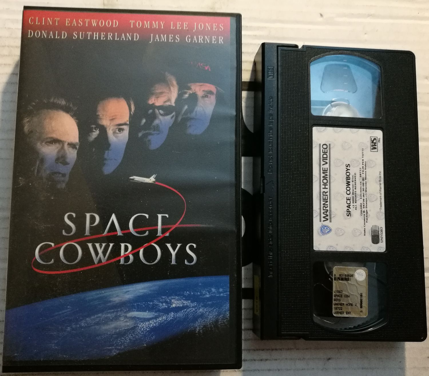 TeknoFilm - VHS - SPACE COWBOY di Clint Eastwood (2000) - WARNER BROS TeknoFilm - VHS - SPACE COWBOY di Clint Eastwood (2000) - WARNER BROS