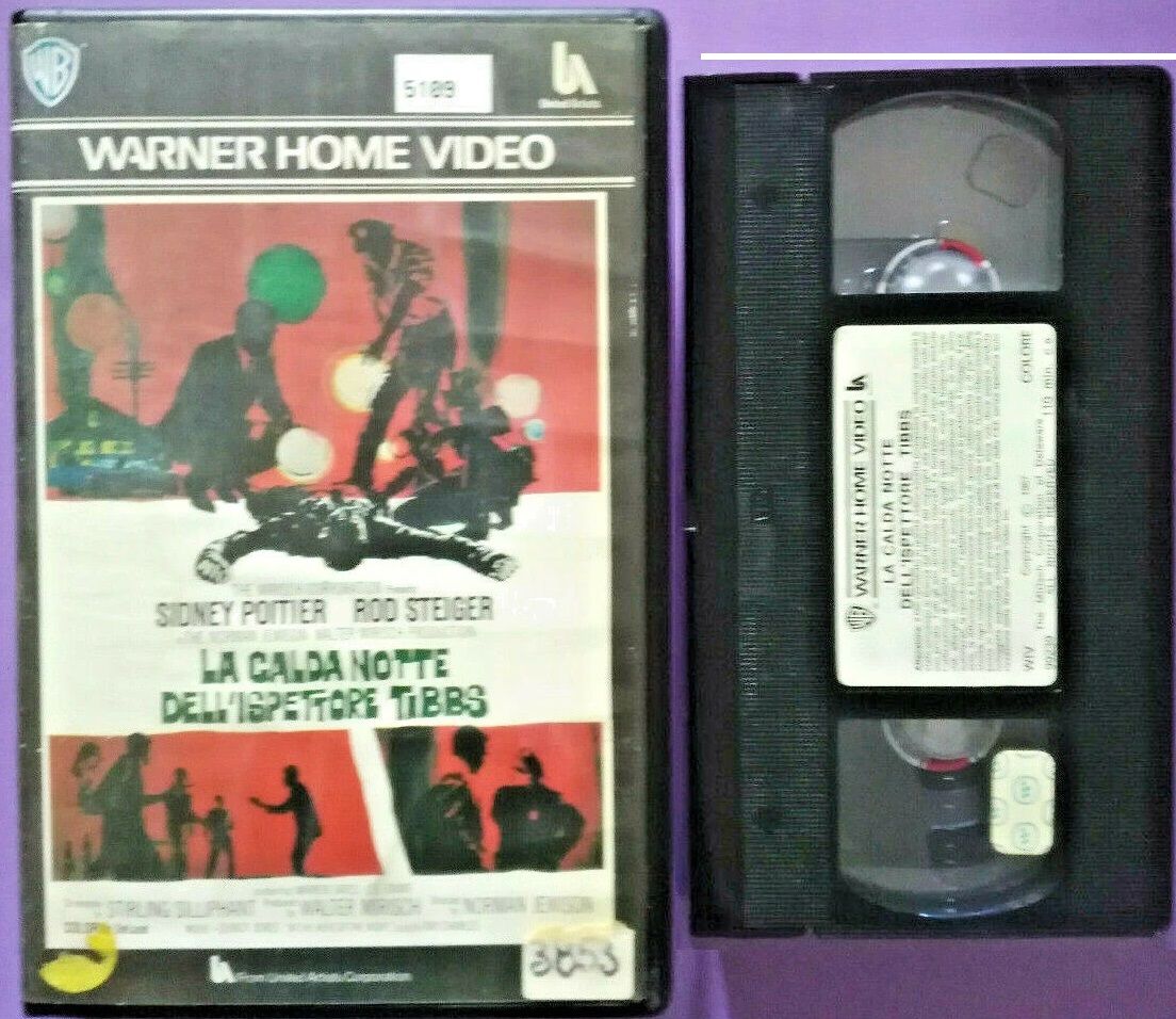 TeknoFilm - VHS - LA CALDA NOTTE DELL'ISPETTORE TIBBS di Norman Jewison (1967) - WARNER BROS TeknoFilm - VHS - LA CALDA NOTTE DELL'ISPETTORE TIBBS di Norman Jewison (1967) - WARNER BROS