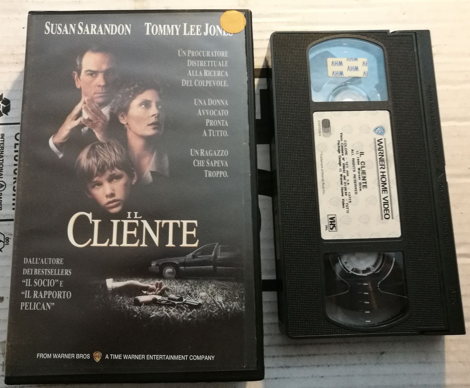 TeknoFilm - VHS - IL CLIENTE di Joel Schumacher (1994) - WARNER BROS TeknoFilm - VHS - IL CLIENTE di Joel Schumacher (1994) - WARNER BROS