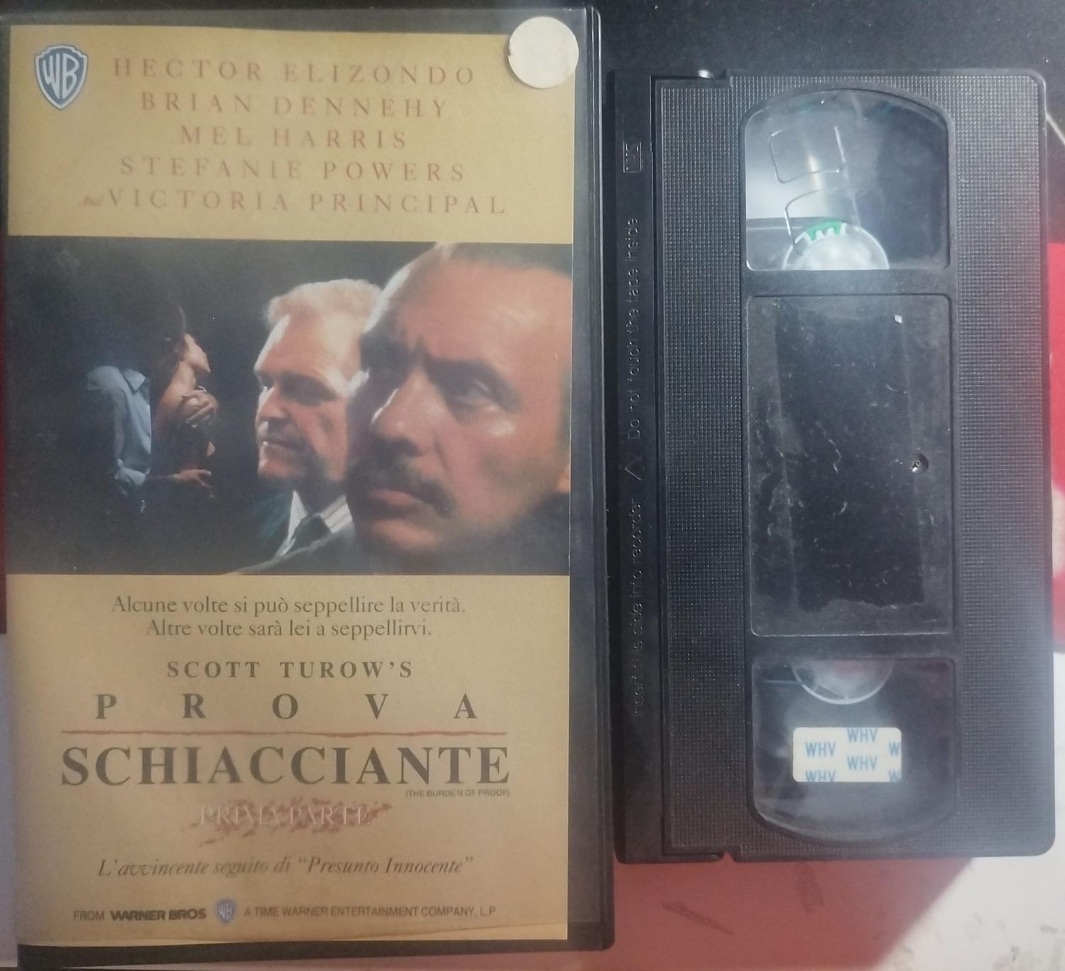 TeknoFilm - 2 VHS - PROVA SCHIACCIANTE di Mike Robe (1992) - WARNER BROS (INEDITO IN DVD) TeknoFilm - 2 VHS - PROVA SCHIACCIANTE di Mike Robe (1992) - WARNER BROS (INEDITO IN DVD)
