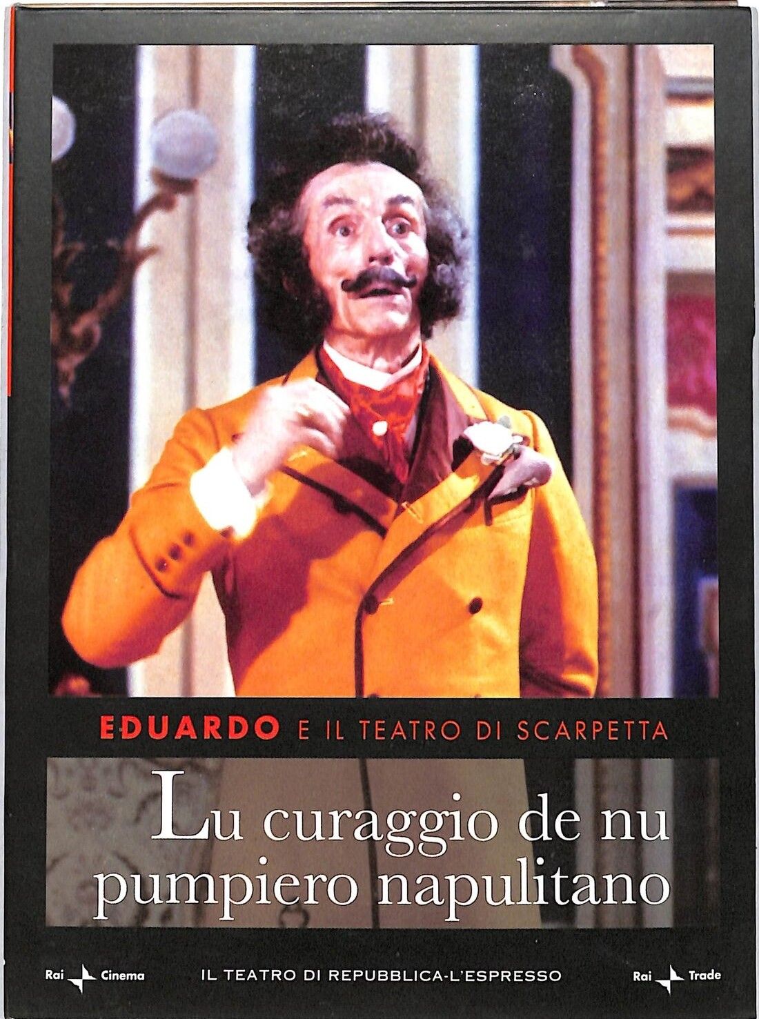 TeknoFilm – DVD (Edizione Televisiva) – LU CURAGGIO DE NU PUMPIERO NAPULITANO di Eduardo De Filippo (1975) - REPUBBLICA/L'ESPRESSO TeknoFilm – DVD (Edizione Televisiva) – LU CURAGGIO DE NU PUMPIERO NAPULITANO di Eduardo De Filippo (1975) - REPUBBLICA/L'ESPRESSO