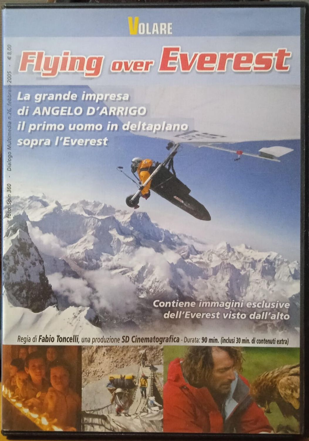 TeknoFilm - DVD – VOLARE - FLYING OVER EVEREST di Fabio Toncelli (2004) - DOMUS TeknoFilm - DVD – VOLARE - FLYING OVER EVEREST di Fabio Toncelli (2004) - DOMUS