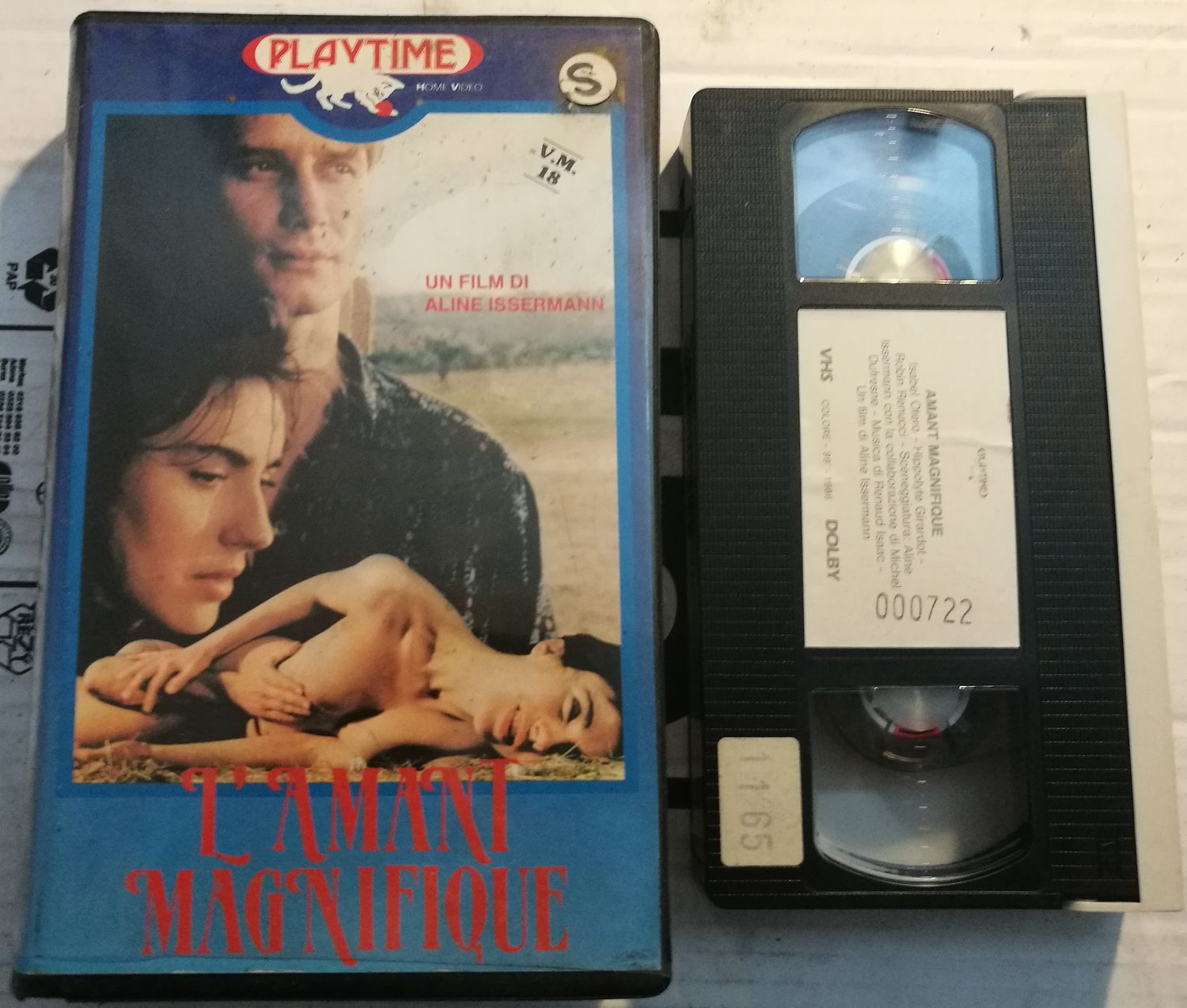 TeknoFilm - VHS - L'AMANT MAGNIFIQUE di Aline Issermann (1986) - PLAYTIME (INEDITO IN DVD) TeknoFilm - VHS - L'AMANT MAGNIFIQUE di Aline Issermann (1986) - PLAYTIME (INEDITO IN DVD)