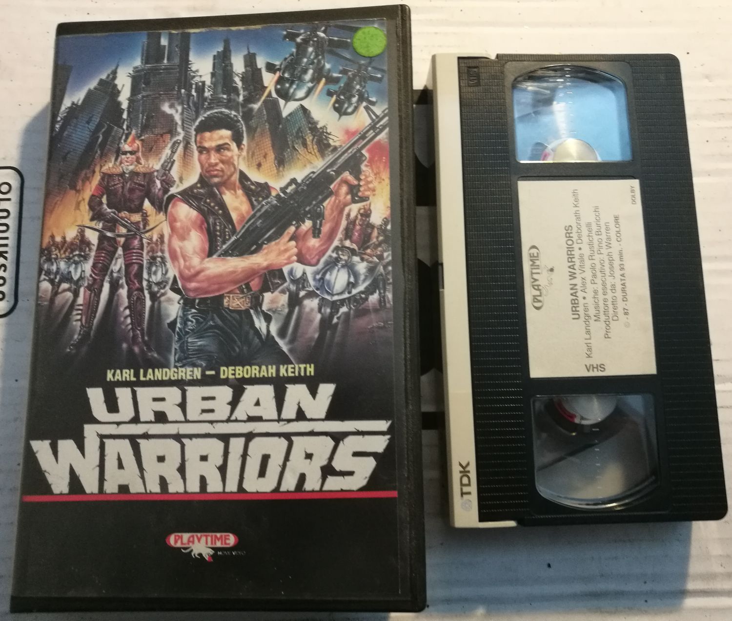 TeknoFilm - VHS - URBAN WARRIORS di Joseph Warren (1987) - PLAYTIME (INEDITO IN DVD)