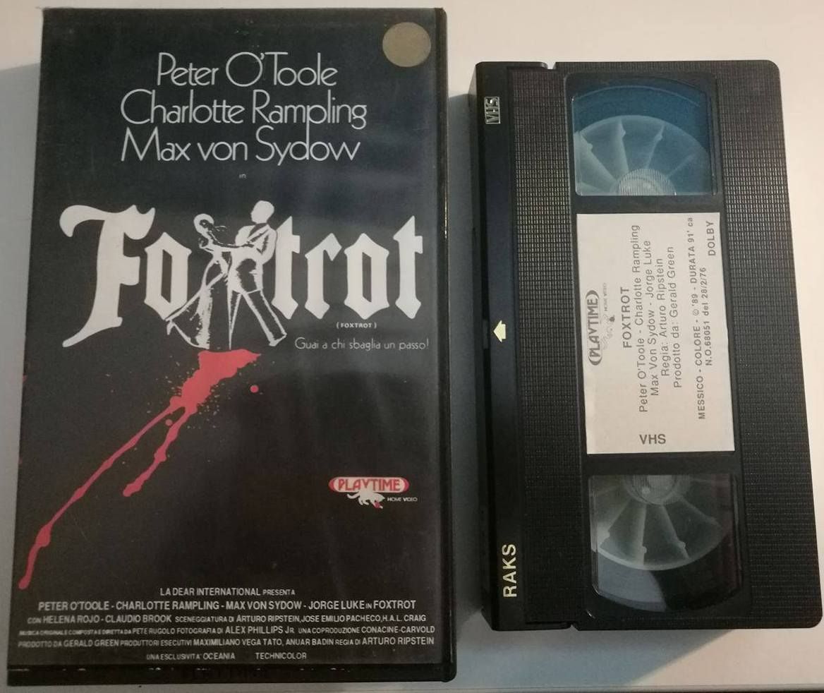 TeknoFilm - VHS - FOXTROT di Arturo Ripstein (1976) - PLAYTIME (INEDITO IN DVD) TeknoFilm - VHS - FOXTROT di Arturo Ripstein (1976) - PLAYTIME (INEDITO IN DVD)