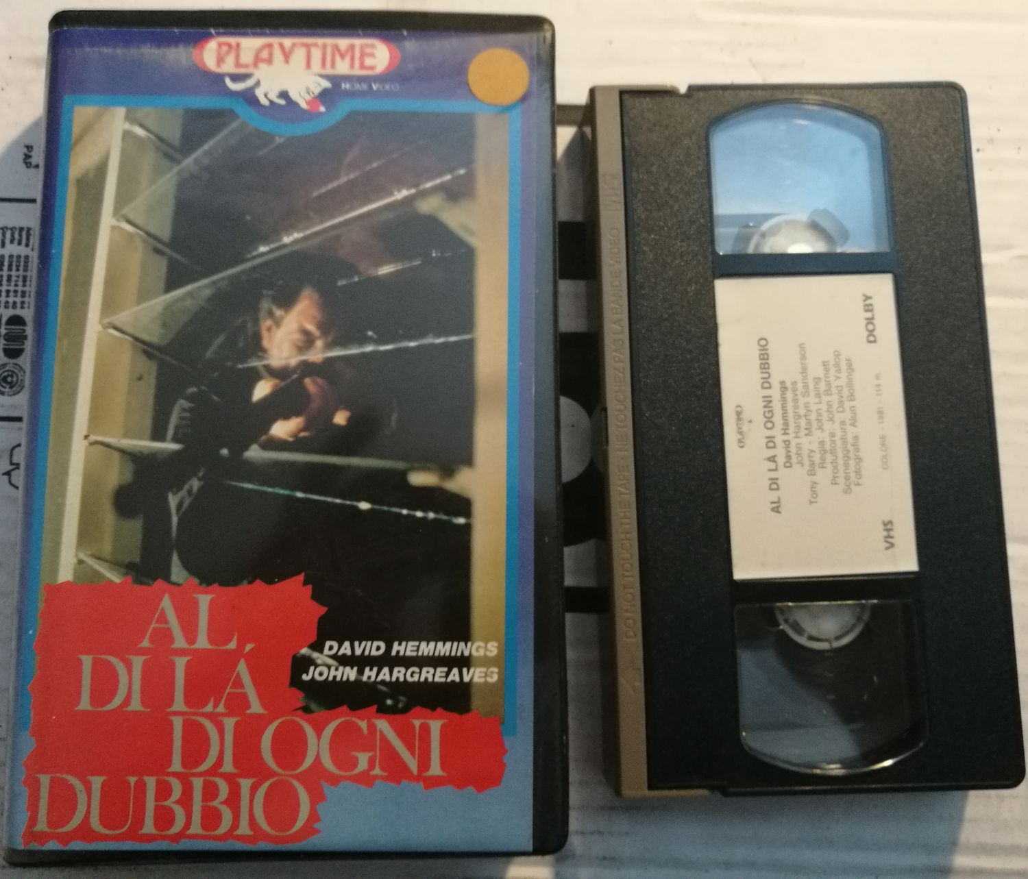 TeknoFilm - VHS - AL DI LA' DI OGNI DUBBIO di John Laing (1980) - PLAYTIME (INEDITO IN DVD) TeknoFilm - VHS - AL DI LA' DI OGNI DUBBIO di John Laing (1980) - PLAYTIME (INEDITO IN DVD)