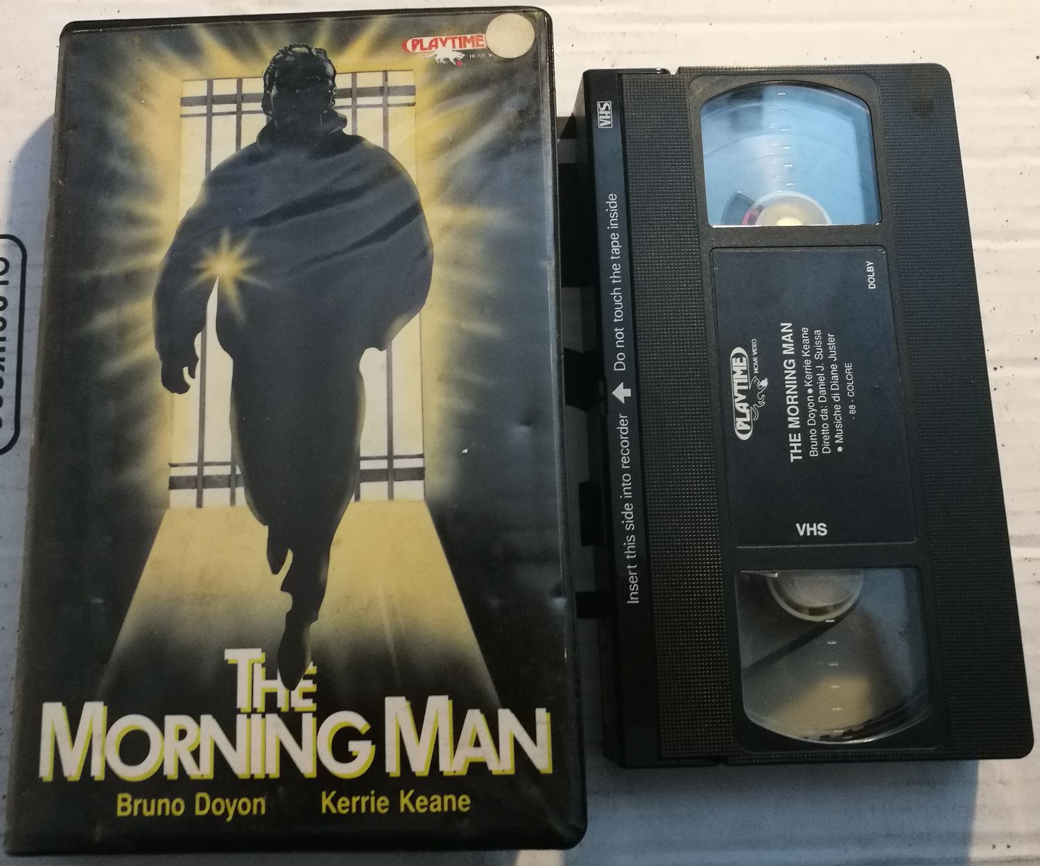 TeknoFilm - VHS - THE MORNING MAN di Danièle J. Suissa (1987) - PLAYTIME (INEDITO IN DVD)