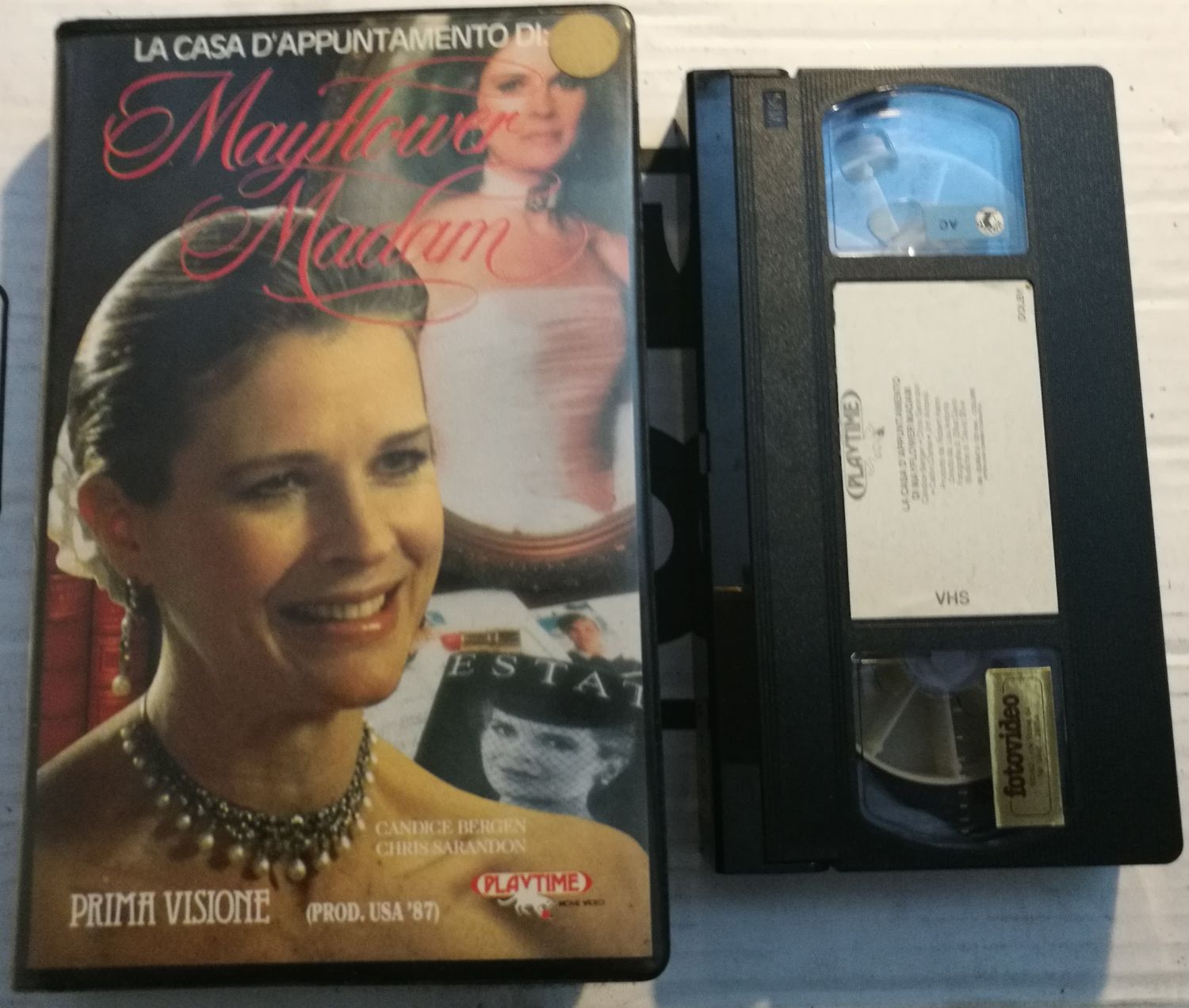 TeknoFilm - VHS - LA CASA D'APPUNTAMENTO DI MAYFLOWER MADAM di Lou Antonio (1987) - PLAYTIME (INEDITO IN DVD)