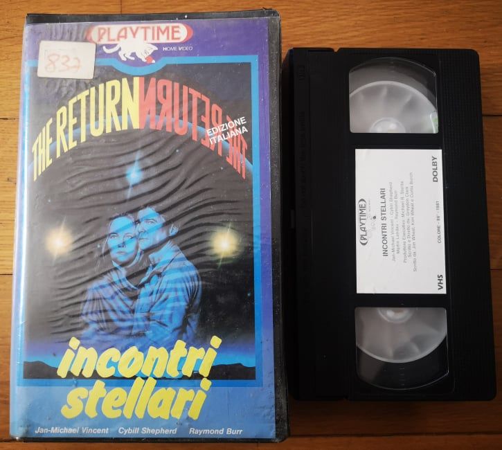 TeknoFilm - VHS - INCONTRI STELLARI - THE RETURN di Greydon Clark (1980) - PLAYTIME (INEDITO IN DVD)