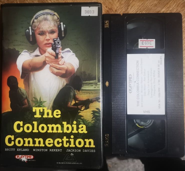 TeknoFilm - VHS - THE COLOMBIA CONNECTION di Len Kowalewich  (1983) - PLAYTIME (INEDITO IN DVD)