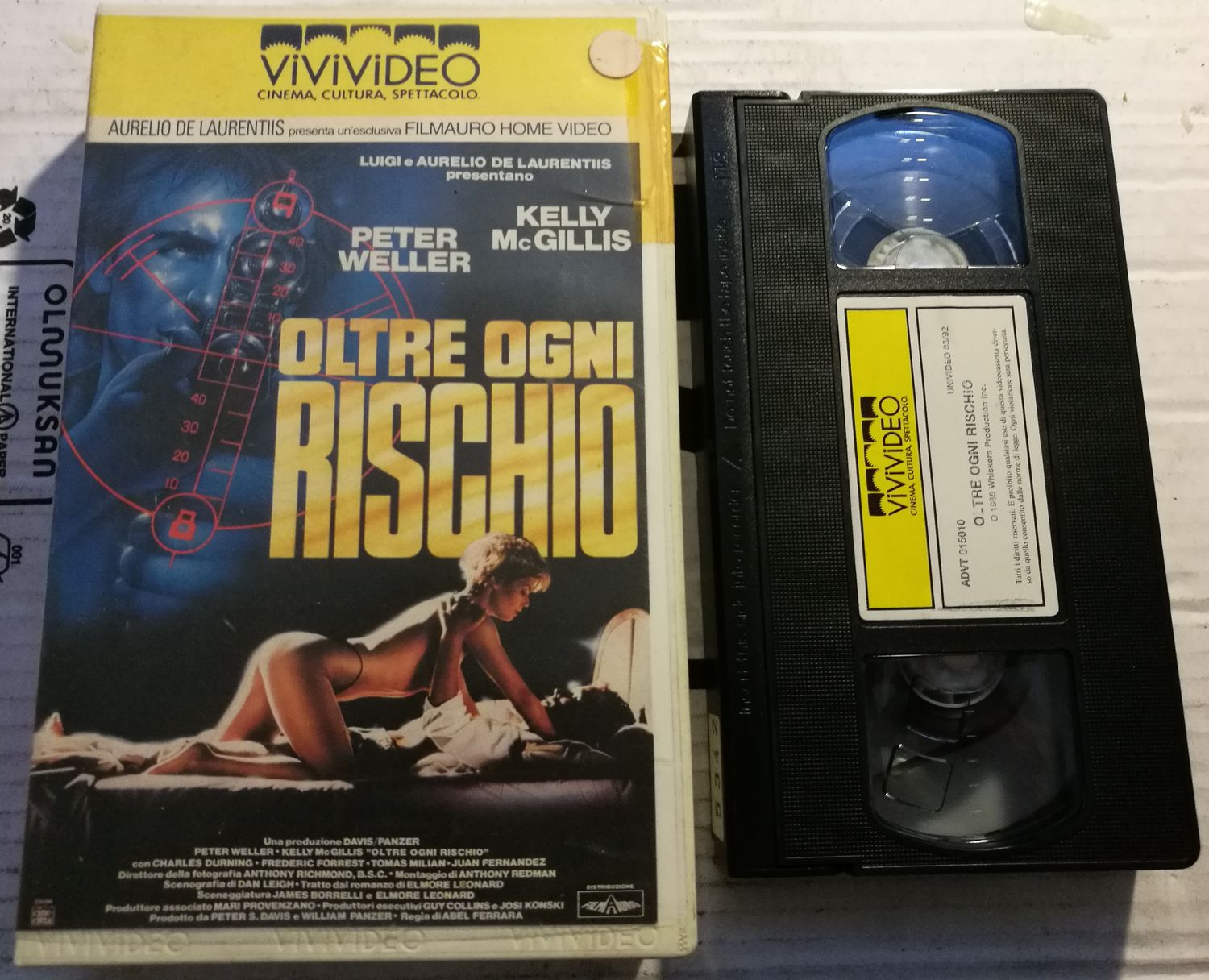 TeknoFilm - VHS – OLTRE OGNI RISCHIO di Abel Ferrara (1989) - VIVIVIDEO TeknoFilm - VHS – OLTRE OGNI RISCHIO di Abel Ferrara (1989) - VIVIVIDEO
