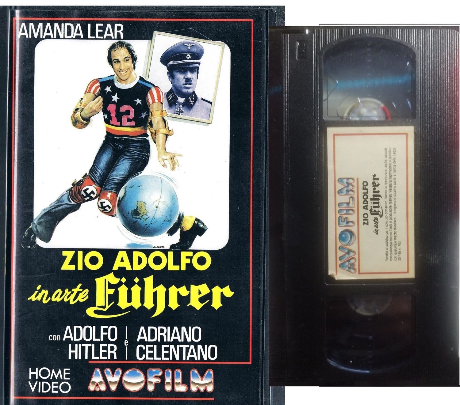 TeknoFilm - VHS – ZIO ADOLFO IN ARTE FUHRER di Castellano e Pipolo (1978) - AVOFILM TeknoFilm - VHS – ZIO ADOLFO IN ARTE FUHRER di Castellano e Pipolo (1978) - AVOFILM