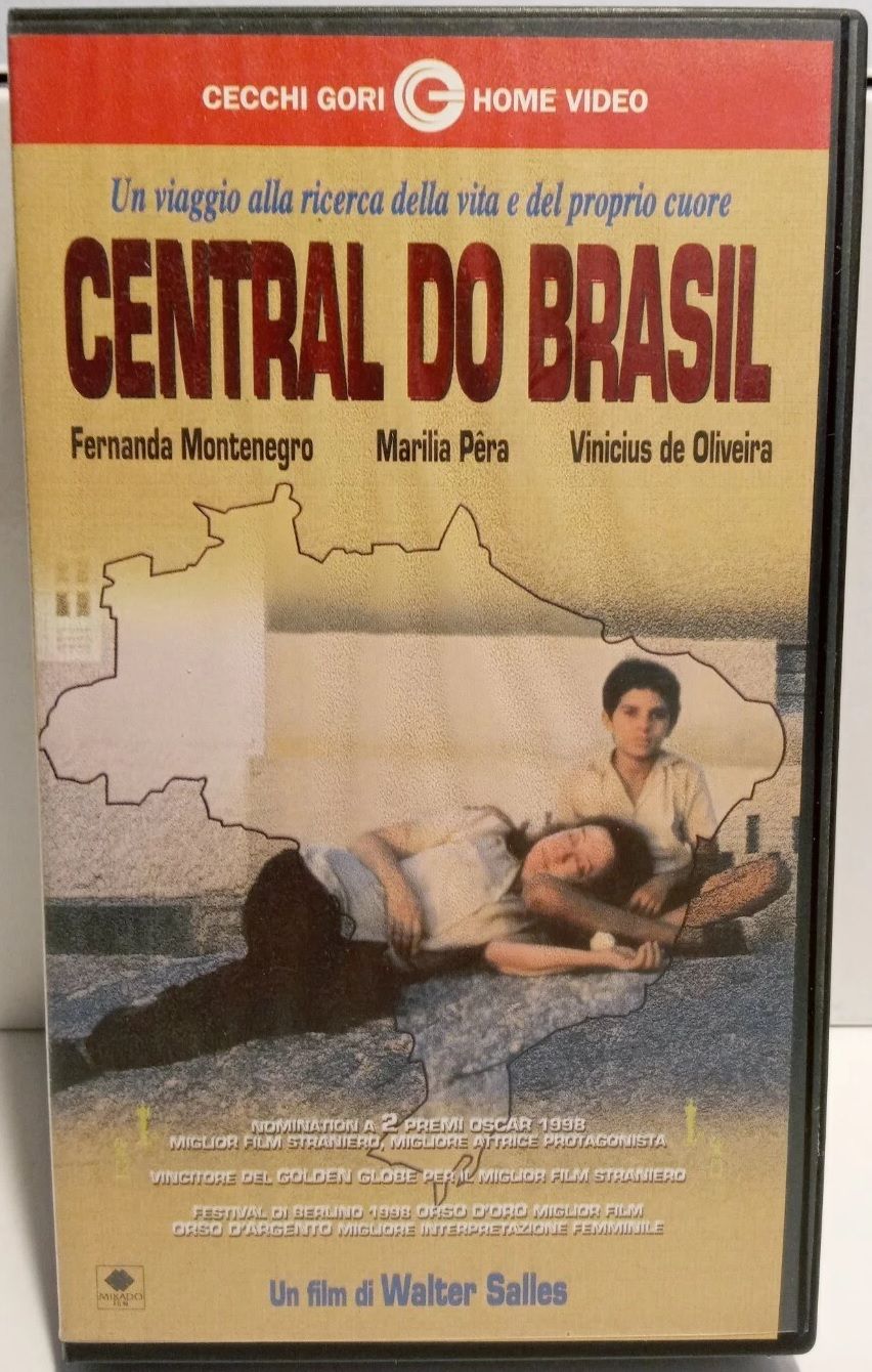 TeknoFilm - VHS (Copertina tagliata) – CENTRAL DO BRASIL di Walter Salles (1998) - CECCHI GORI HOME VIDEO
