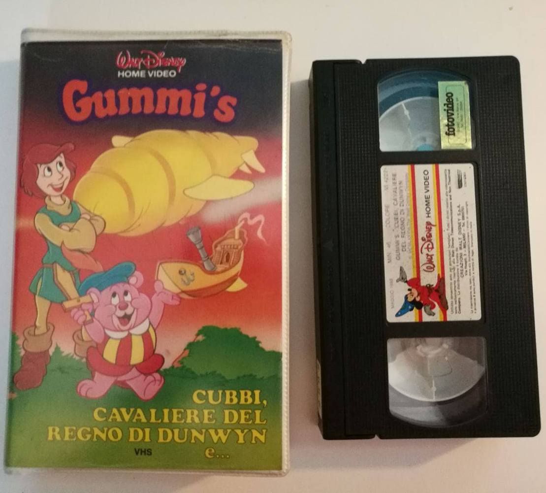 TeknoFilm - VHS - GUMMI'S - CUBBI CAVALIERE DEL REGNO DI DUNWYN E… di A.A.V.V. (1985) - WALT DISNEY (INEDITO IN DVD) TeknoFilm - VHS - GUMMI'S - CUBBI CAVALIERE DEL REGNO DI DUNWYN E… di A.A.V.V. (1985) - WALT DISNEY (INEDITO IN DVD)