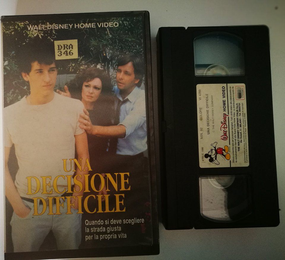 TeknoFilm - VHS - UNA DECISIONE DIFFICILE di Ferdinand Fairfax (1987) - WALT DISNEY (INEDITO IN DVD)