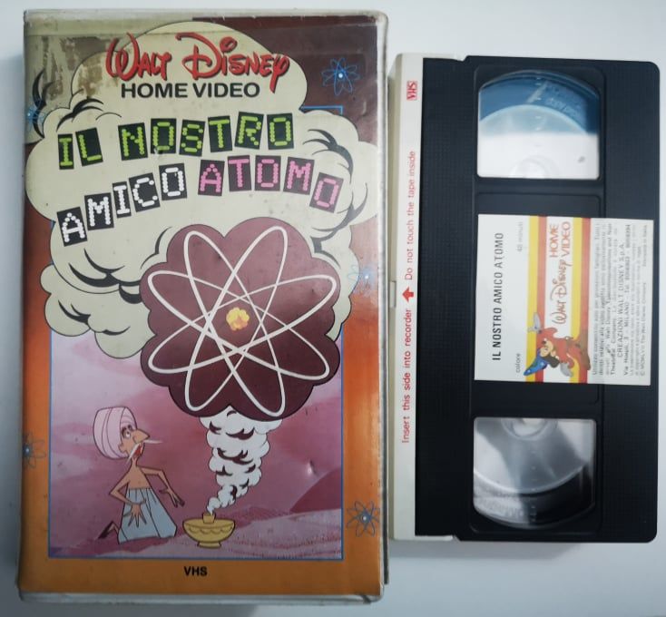 TeknoFilm - VHS - IL NOSTRO AMICO ATOMO di A.A.V.V. (1957) - WALT DISNEY (INEDITO IN DVD)
