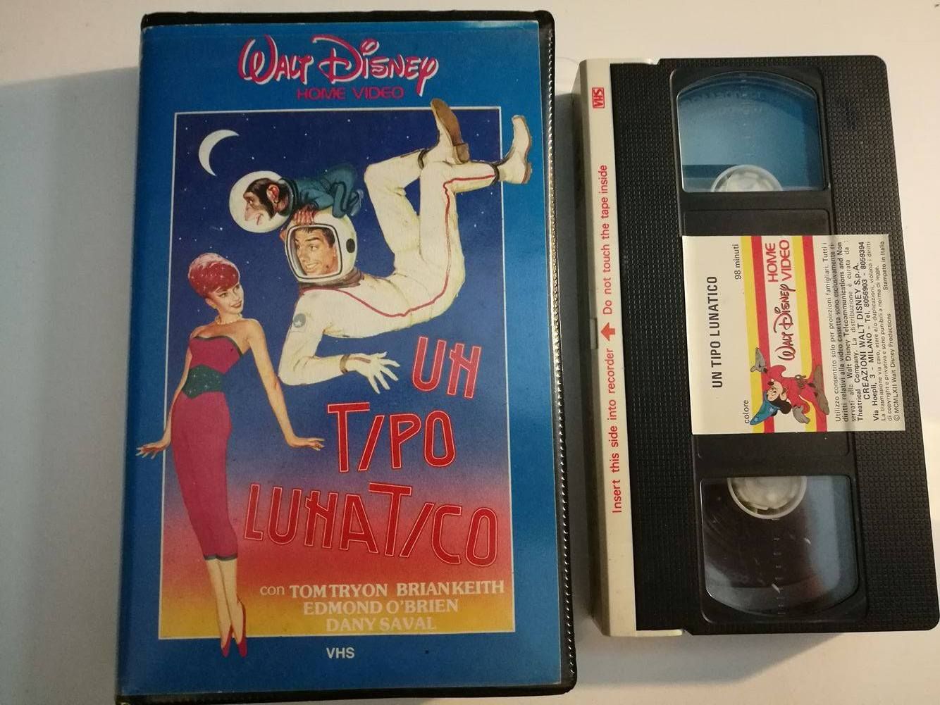 TeknoFilm - VHS - UN TIPO LUNATICO di James Neilson (1962) - WALT DISNEY (INEDITO IN DVD)
