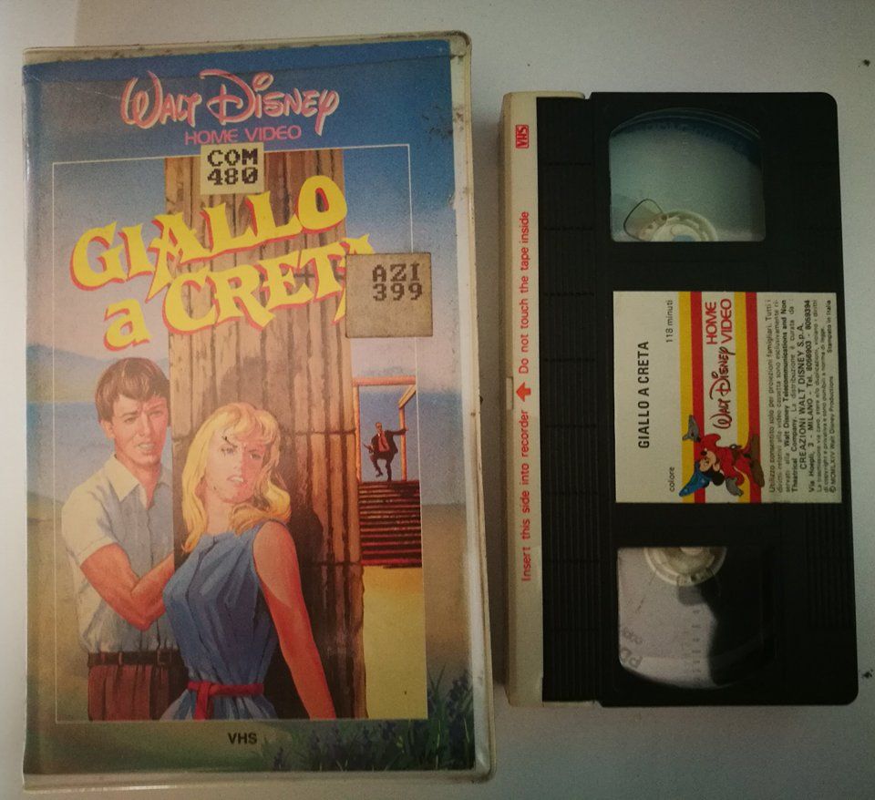 TeknoFilm - VHS - GIALLO A CRETA di James Neilson (1964) - WALT DISNEY TeknoFilm - VHS - GIALLO A CRETA di James Neilson (1964) - WALT DISNEY