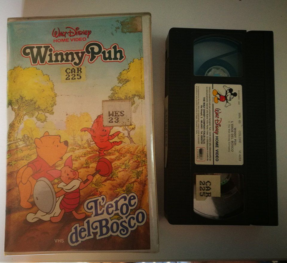 TeknoFilm - VHS - WINNY PUH - L'EROE DEL BOSCO di Karl Geuers (1989) - WALT DISNEY (INEDITO IN DVD) TeknoFilm - VHS - WINNY PUH - L'EROE DEL BOSCO di Karl Geuers (1989) - WALT DISNEY (INEDITO IN DVD)