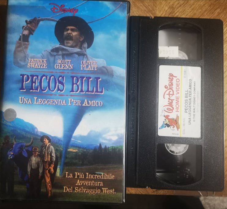 TeknoFilm - VHS - PECOS BILL - UNA LEGGENDA PER AMICO di Jeremiah Chechik (1995) - WALT DISNEY TeknoFilm - VHS - PECOS BILL - UNA LEGGENDA PER AMICO di Jeremiah Chechik (1995) - WALT DISNEY