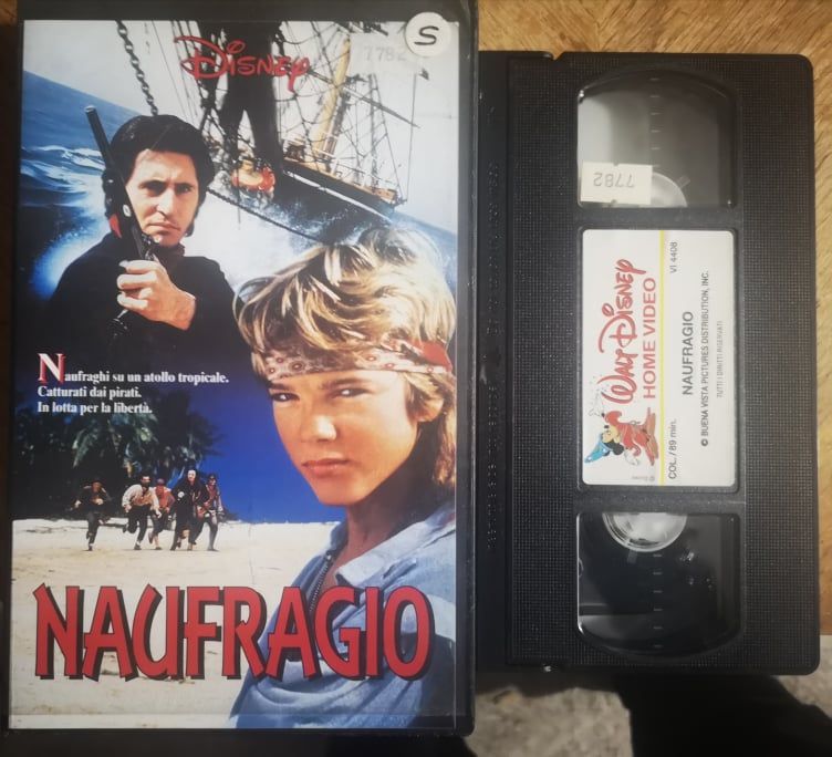 TeknoFilm - VHS - NAUFRAGIO di Nils Gaup (1990) - WALT DISNEY (INEDITO IN DVD)