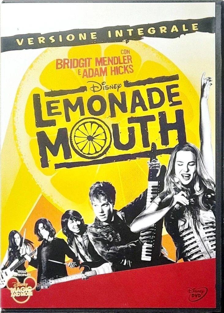 TeknoFilm - DVD – LEMONADE MOUTH di Patricia Riggen (2011) - WALT DISNEY TeknoFilm - DVD – LEMONADE MOUTH di Patricia Riggen (2011) - WALT DISNEY