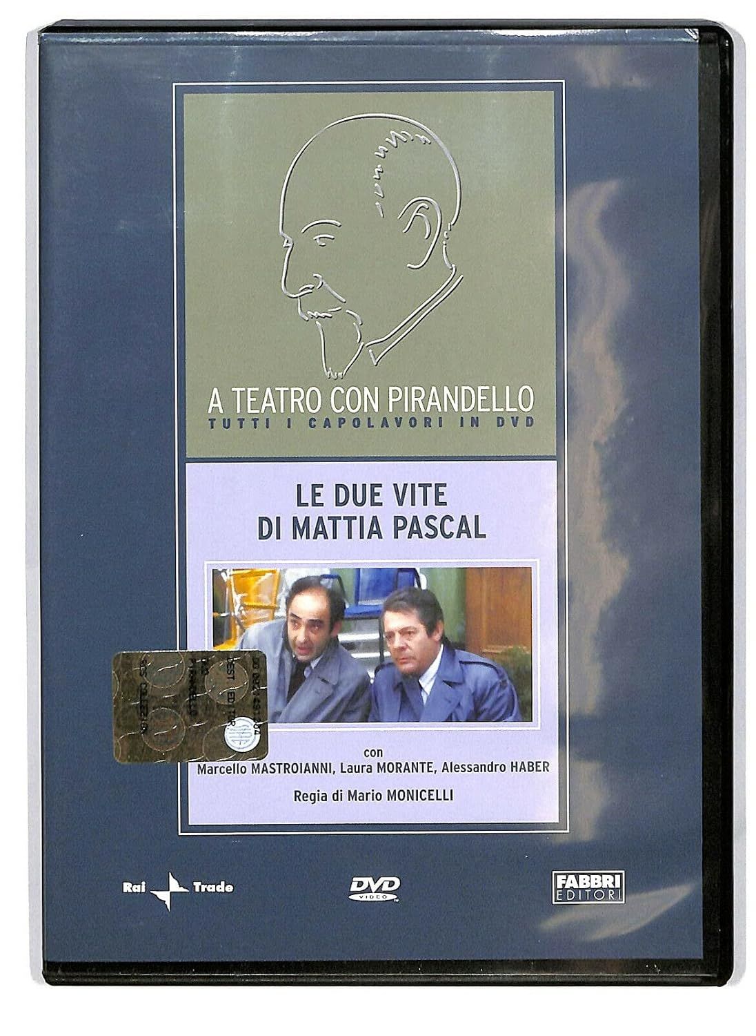 TeknoFilm - DVD – A teatro con Pirandello LE DUE VITE DI MATTIA PASCAL di Mario Monicelli (1985) - FABBRI EDITORI
