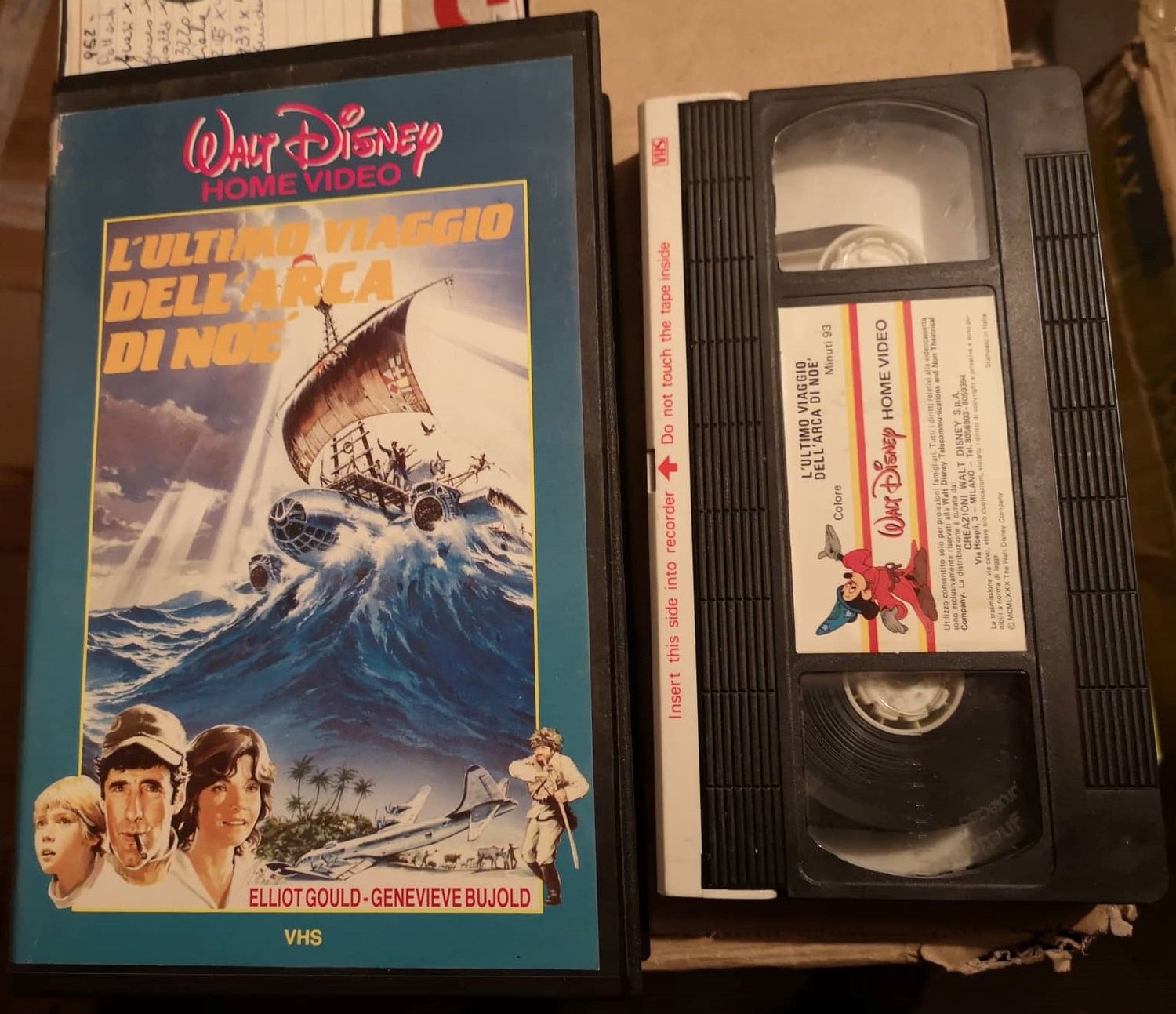 TeknoFilm - VHS - L'ULTIMO VIAGGIO DELL'ARCA DI NOE' di Charles Jarrott (1980) - WALT DISNEY (INEDITO IN DVD) TeknoFilm - VHS - L'ULTIMO VIAGGIO DELL'ARCA DI NOE' di Charles Jarrott (1980) - WALT DISNEY (INEDITO IN DVD)