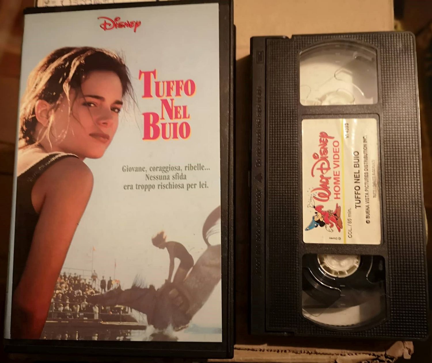 TeknoFilm - VHS - TUFFO NEL BUIO di Steve Miner (1991) - WALT DISNEY (INEDITO IN DVD)