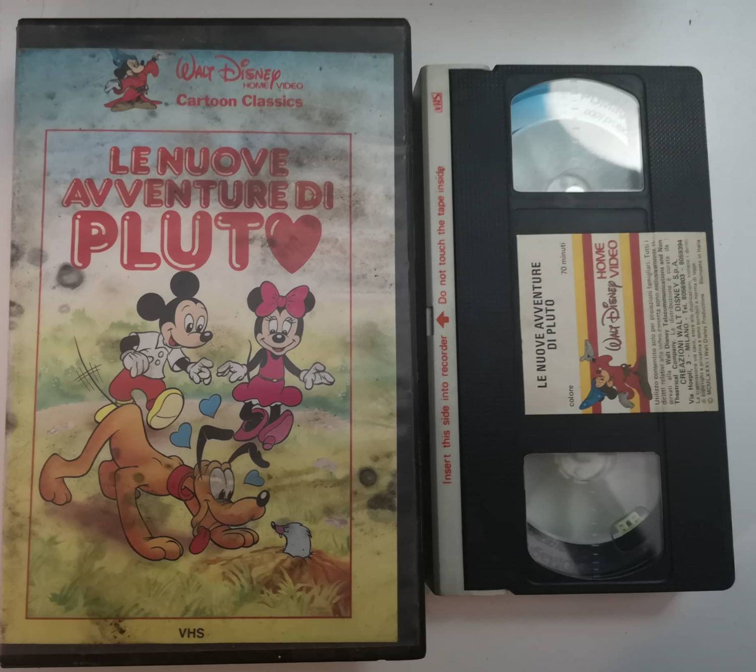 TeknoFilm - VHS - LE NUOVE AVVENTURE DI PLUTO di A.A.V.V. (1986) - WALT DISNEY (INEDITO IN DVD)