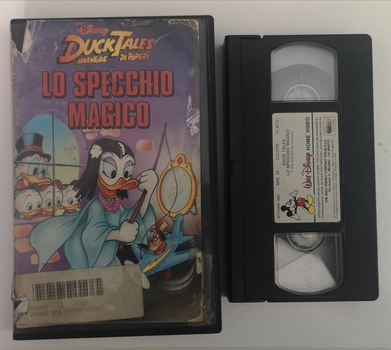 TeknoFilm - VHS – DUCK TALES AVVENTURE DI PAPERI - LO SPECCHIO MAGICO di A.A.V.V. (1987) - WALT DISNEY (INEDITO IN DVD) TeknoFilm - VHS – DUCK TALES AVVENTURE DI PAPERI - LO SPECCHIO MAGICO di A.A.V.V. (1987) - WALT DISNEY (INEDITO IN DVD)