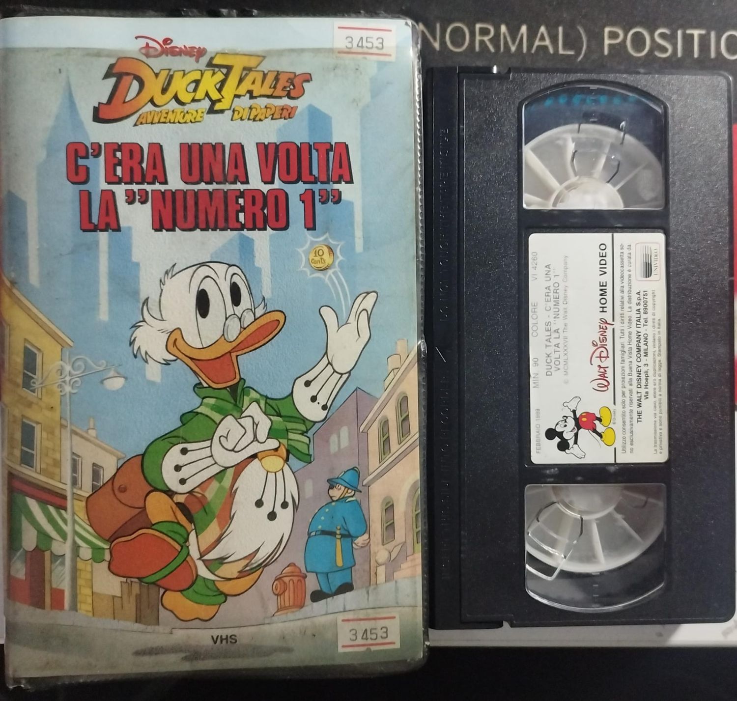 TeknoFilm - VHS – DUCK TALES AVVENTURE DI PAPERI - C'ERA UNA VOLTA LA NUMERO 1 di A.A.V.V. (1987) - WALT DISNEY (INEDITO IN DVD)