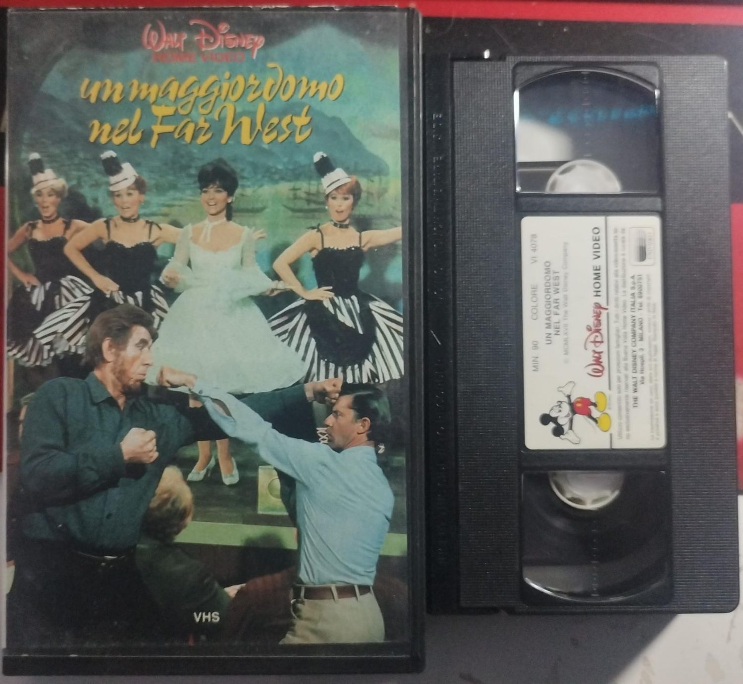 TeknoFilm - VHS – UN MAGGIORDOMO NEL FAR WEST di James Neilson (1967) - WALT DISNEY (INEDITO IN DVD)