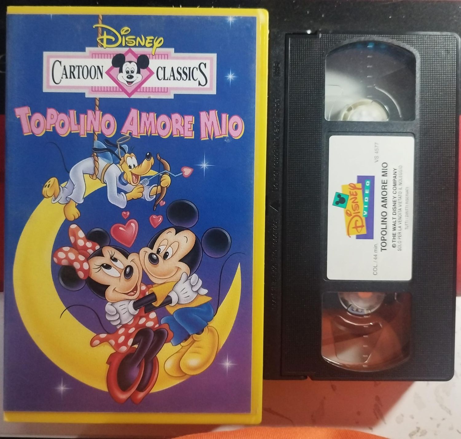 TeknoFilm - VHS – TOPOLINO AMORE MIO di A.A.V.V. (1996) - WALT DISNEY (INEDITO IN DVD) TeknoFilm - VHS – TOPOLINO AMORE MIO di A.A.V.V. (1996) - WALT DISNEY (INEDITO IN DVD)