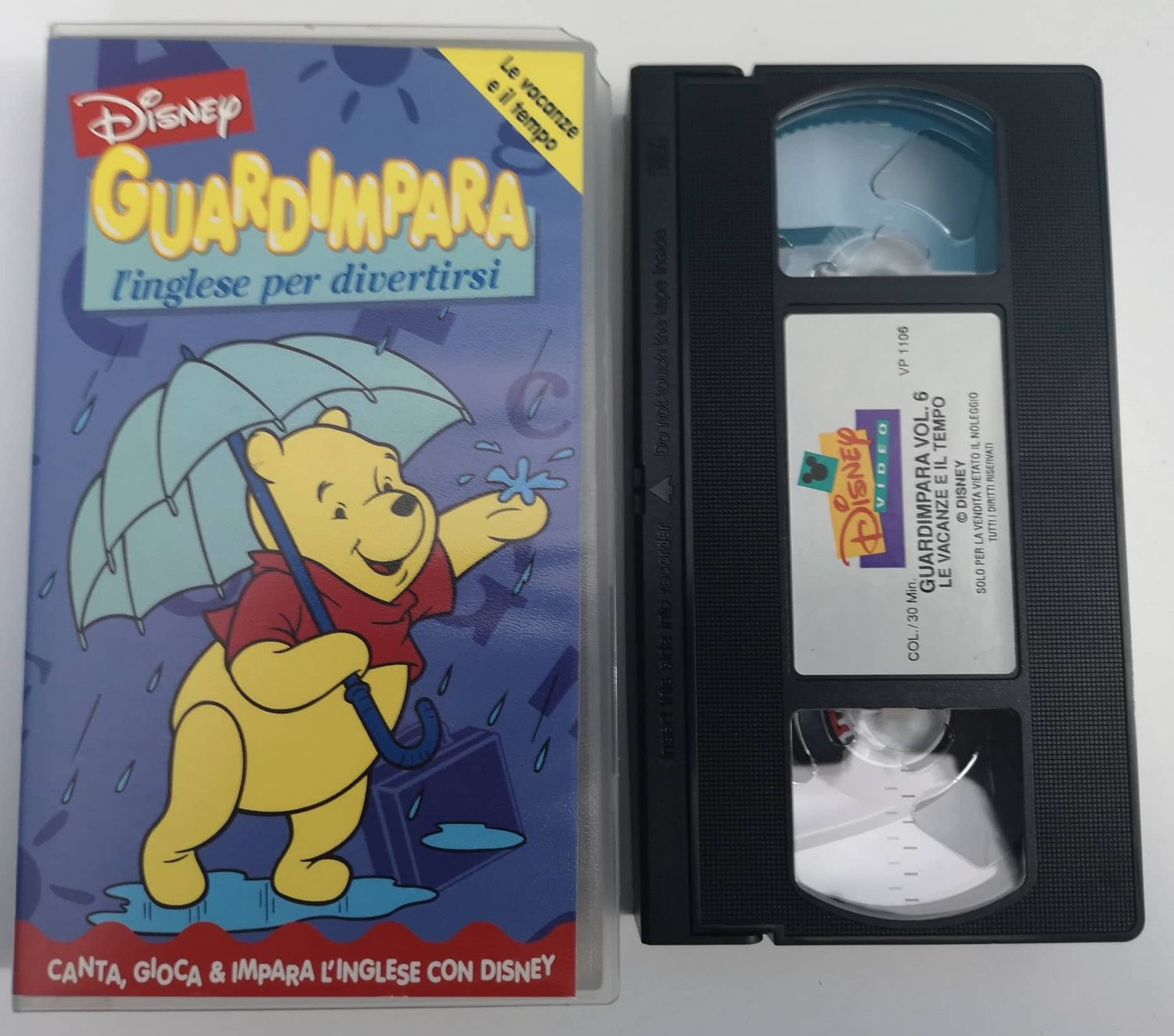 TeknoFilm - VHS – GUARDIMPARA Volume 6 di A.A.V.V. (1998) - WALT DISNEY (INEDITO IN DVD)